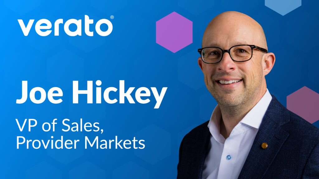 Joe Hickey VP of Sales, Provider Markets