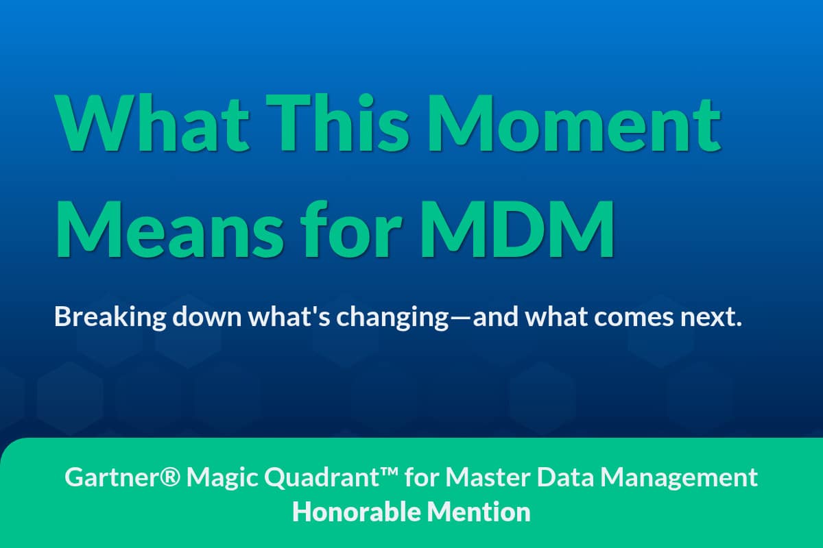 Verato achieves an honorable mention for the 2026 Garner Master Data Management Magic Quadrant.