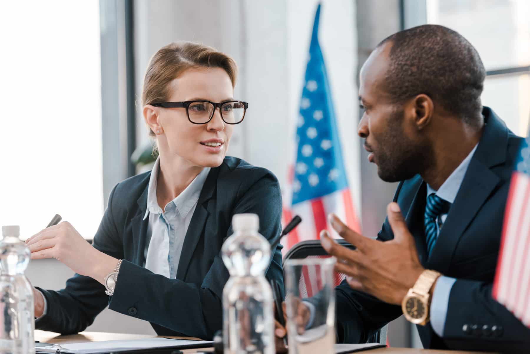 Government officials discuss public health